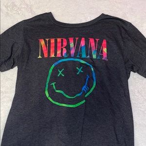 Black nirvana shirt